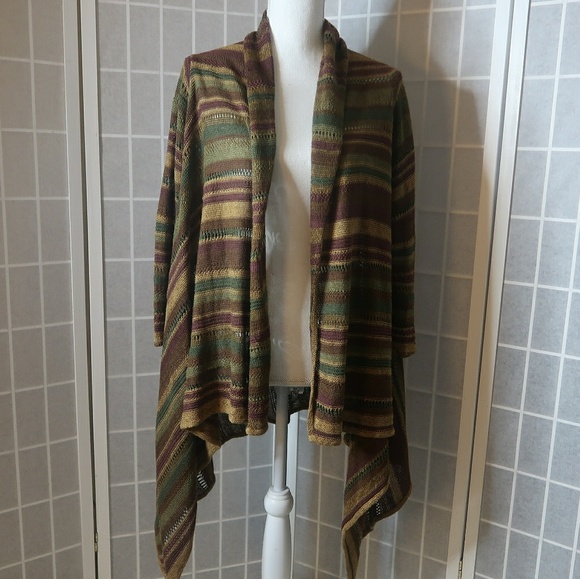 Lauren Ralph Lauren Sweaters - [Ralph Lauren] Linen & silk Open front Cardigan